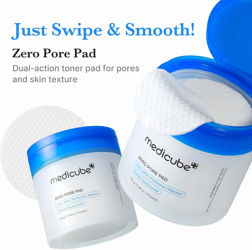 Medicube Zero Pore Toner Pads