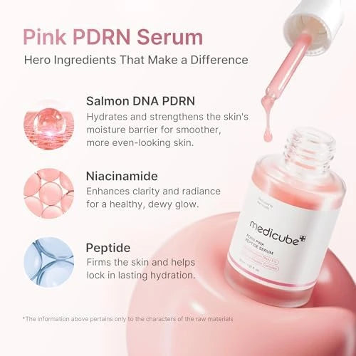 Medicube Pink Glass Glow Skincare Trio
