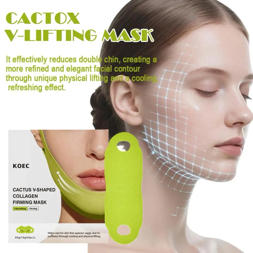Cactus Collagen V-Shaped Firming Mask